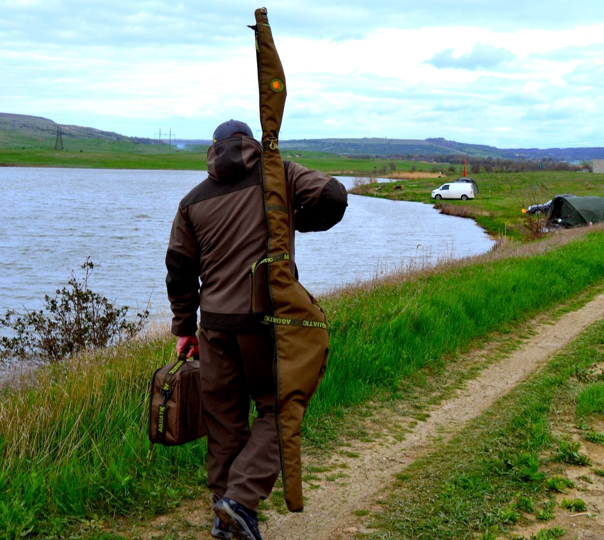 Чехол для карповых удилищ AQUATIC Ч-21