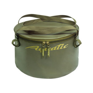 мягкое ведро для прикормки aquatic в-06 с крышкой